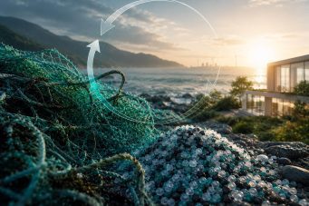 Vypínače z rybářských sítí? Recyklovaný plast z oceánů míří do moderních domácností